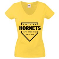 Lady-fit Valueweight V-Neck T-Shirt Thumbnail