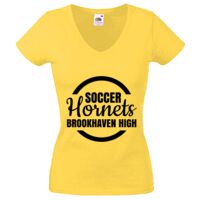 Lady-fit Valueweight V-Neck T-Shirt Thumbnail