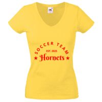 Lady-fit Valueweight V-Neck T-Shirt Thumbnail