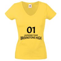 Lady-fit Valueweight V-Neck T-Shirt Thumbnail