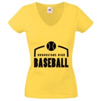 Lady-fit Valueweight V-Neck T-Shirt Thumbnail