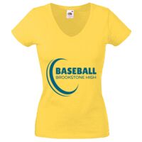 Lady-fit Valueweight V-Neck T-Shirt Thumbnail