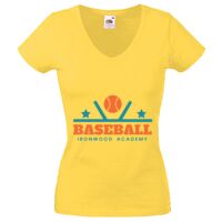 Lady-fit Valueweight V-Neck T-Shirt Thumbnail
