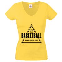 Lady-fit Valueweight V-Neck T-Shirt Thumbnail