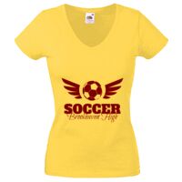 Lady-fit Valueweight V-Neck T-Shirt Thumbnail