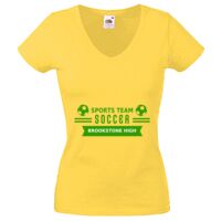 Lady-fit Valueweight V-Neck T-Shirt Thumbnail