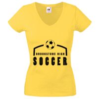 Lady-fit Valueweight V-Neck T-Shirt Thumbnail