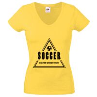 Lady-fit Valueweight V-Neck T-Shirt Thumbnail