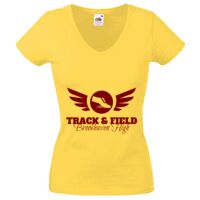 Lady-fit Valueweight V-Neck T-Shirt Thumbnail