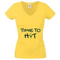 Lady-fit Valueweight V-Neck T-Shirt Thumbnail