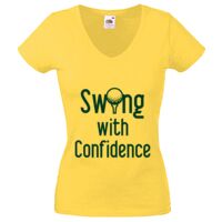 Lady-fit Valueweight V-Neck T-Shirt Thumbnail