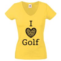 Lady-fit Valueweight V-Neck T-Shirt Thumbnail