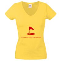 Lady-fit Valueweight V-Neck T-Shirt Thumbnail