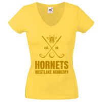 Lady-fit Valueweight V-Neck T-Shirt Thumbnail