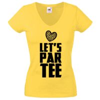 Lady-fit Valueweight V-Neck T-Shirt Thumbnail
