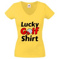 Lady-fit Valueweight V-Neck T-Shirt Thumbnail