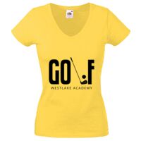 Lady-fit Valueweight V-Neck T-Shirt Thumbnail