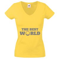 Lady-fit Valueweight V-Neck T-Shirt Thumbnail