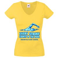 Lady-fit Valueweight V-Neck T-Shirt Thumbnail