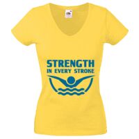 Lady-fit Valueweight V-Neck T-Shirt Thumbnail