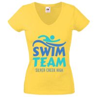 Lady-fit Valueweight V-Neck T-Shirt Thumbnail