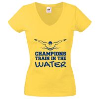 Lady-fit Valueweight V-Neck T-Shirt Thumbnail