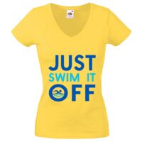 Lady-fit Valueweight V-Neck T-Shirt Thumbnail