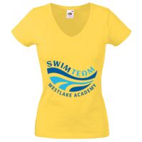 Lady-fit Valueweight V-Neck T-Shirt Thumbnail
