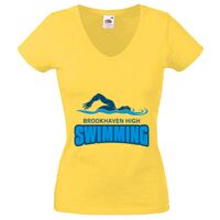 Lady-fit Valueweight V-Neck T-Shirt Thumbnail