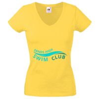 Lady-fit Valueweight V-Neck T-Shirt Thumbnail