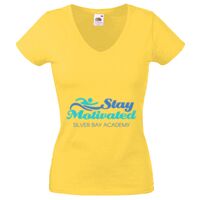 Lady-fit Valueweight V-Neck T-Shirt Thumbnail