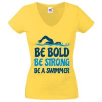 Lady-fit Valueweight V-Neck T-Shirt Thumbnail