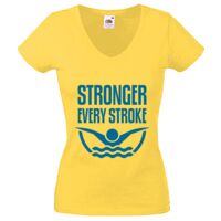 Lady-fit Valueweight V-Neck T-Shirt Thumbnail