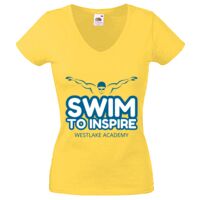 Lady-fit Valueweight V-Neck T-Shirt Thumbnail