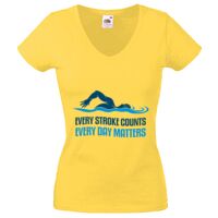 Lady-fit Valueweight V-Neck T-Shirt Thumbnail