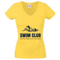 Lady-fit Valueweight V-Neck T-Shirt Thumbnail