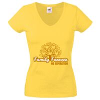 Lady-fit Valueweight V-Neck T-Shirt Thumbnail
