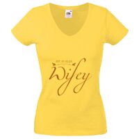 Lady-fit Valueweight V-Neck T-Shirt Thumbnail
