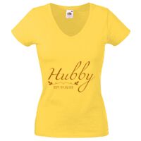 Lady-fit Valueweight V-Neck T-Shirt Thumbnail