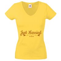 Lady-fit Valueweight V-Neck T-Shirt Thumbnail