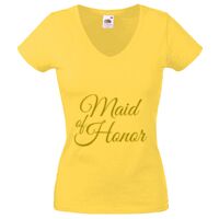 Lady-fit Valueweight V-Neck T-Shirt Thumbnail