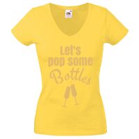 Lady-fit Valueweight V-Neck T-Shirt Thumbnail