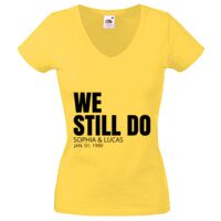 Lady-fit Valueweight V-Neck T-Shirt Thumbnail