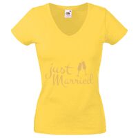 Lady-fit Valueweight V-Neck T-Shirt Thumbnail