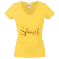 Lady-fit Valueweight V-Neck T-Shirt Thumbnail