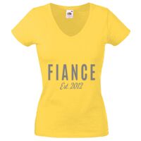 Lady-fit Valueweight V-Neck T-Shirt Thumbnail