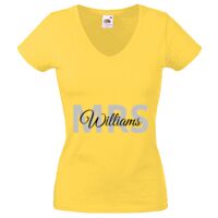 Lady-fit Valueweight V-Neck T-Shirt Thumbnail