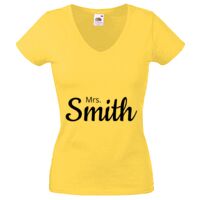 Lady-fit Valueweight V-Neck T-Shirt Thumbnail