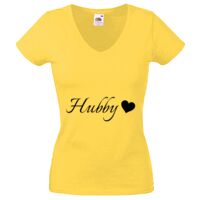 Lady-fit Valueweight V-Neck T-Shirt Thumbnail