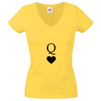 Lady-fit Valueweight V-Neck T-Shirt Thumbnail